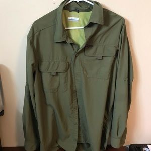 Columbia Omni-Shade LS Outdoor Shirt - Large